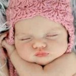 Surrogacy baby sleeping