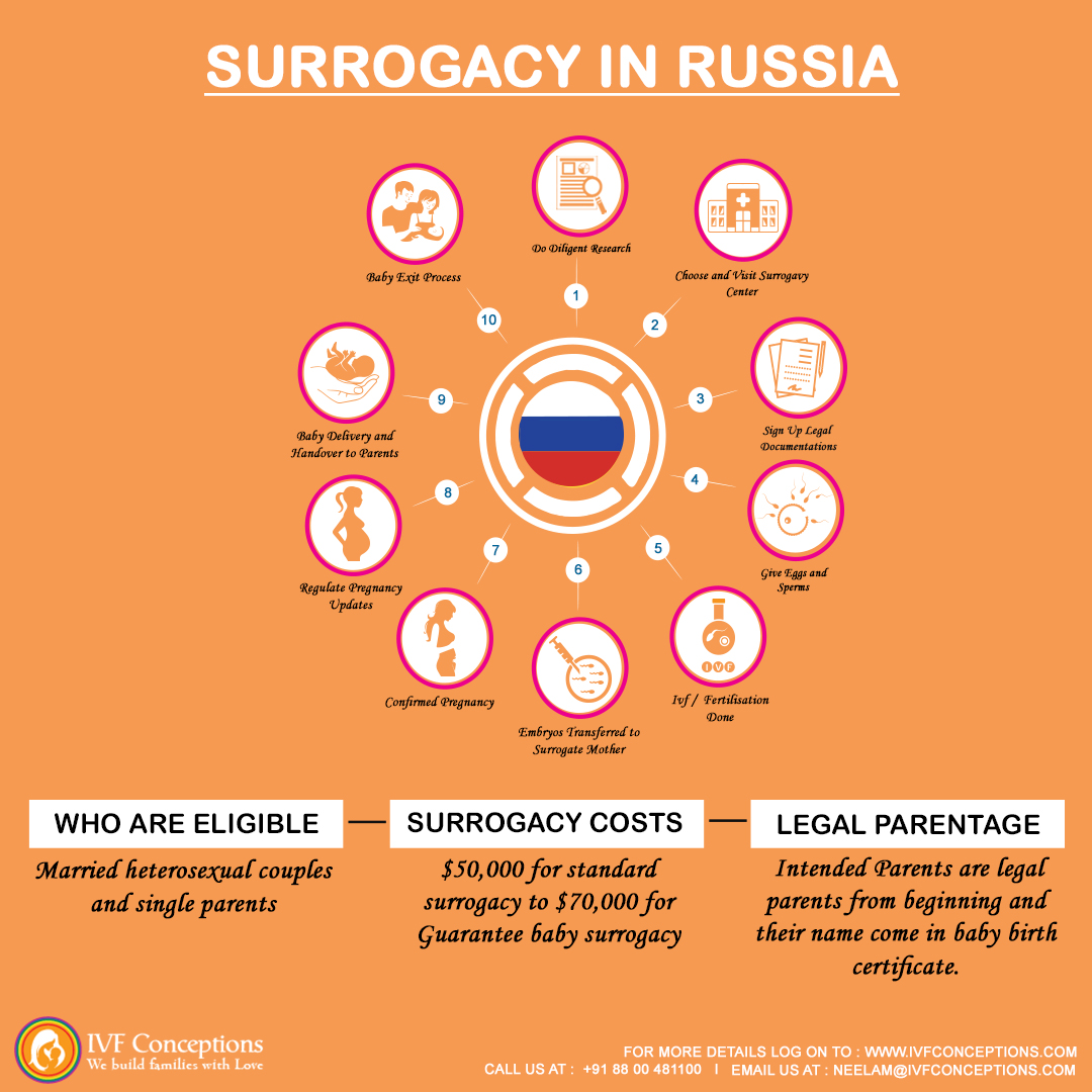 Surrogacy In Russia Infographic