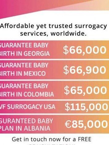 IVF Conceptions Surrogacy Prices & Plans (2023)