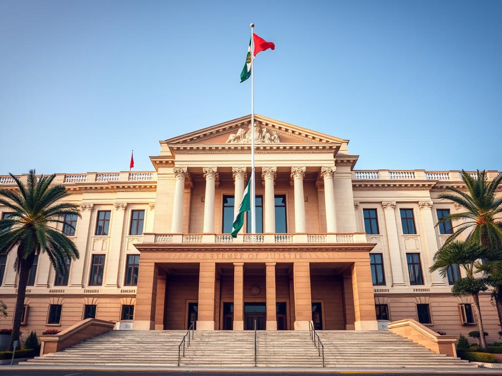 Mexican Supreme Court building representing legal authority