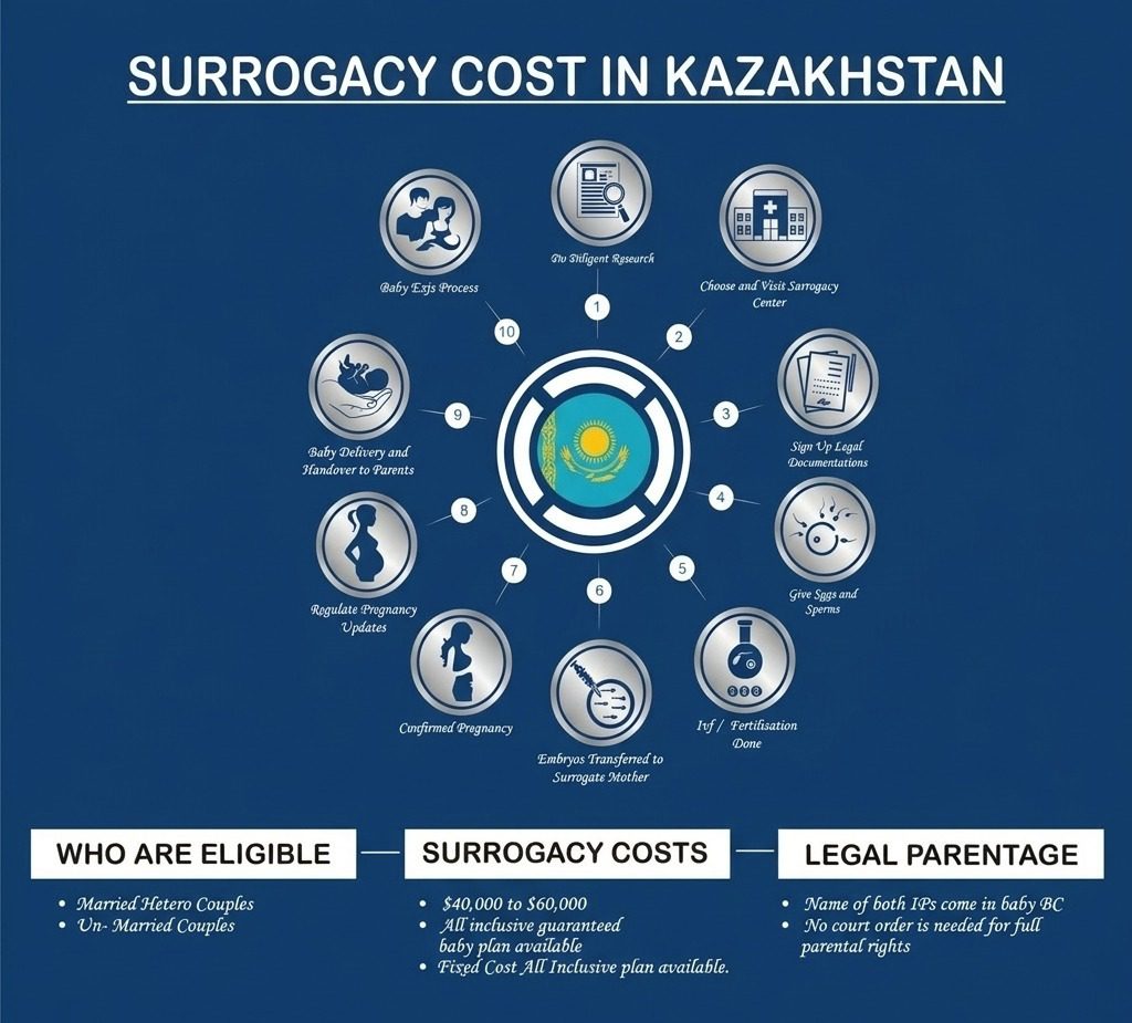 surrogacy cost in Kazak