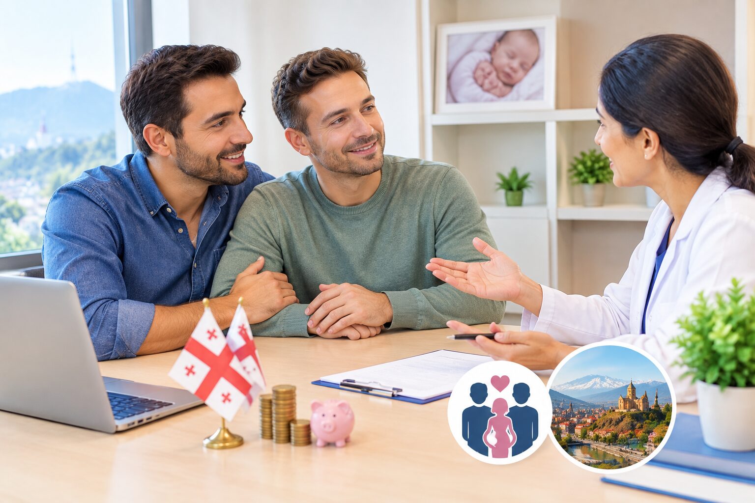 Surrogacy Cost for Gay Couples in Georgia